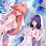  Raiden Shogun & Yae Miko - Honkai Star Rail - Hakimi Studio 