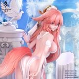  Raiden Shogun & Yae Miko - Honkai Star Rail - Hakimi Studio 