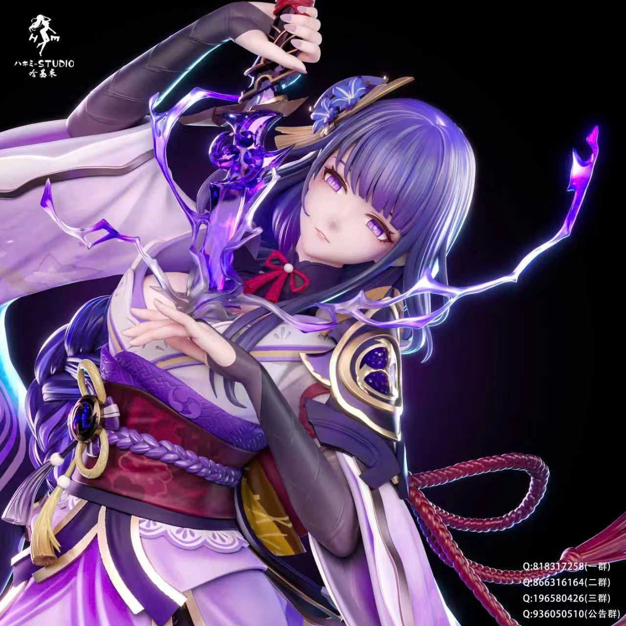  Raiden Shogun & Yae Miko - Honkai Star Rail - Hakimi Studio 