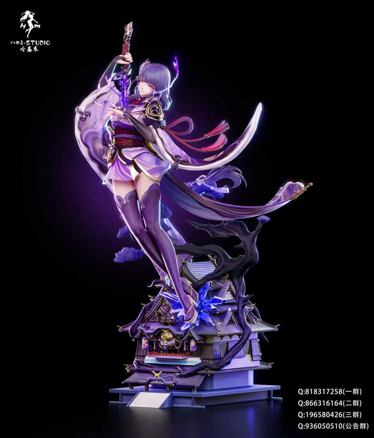  Raiden Shogun & Yae Miko - Honkai Star Rail - Hakimi Studio 