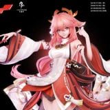  Raiden Shogun & Yae Miko - Honkai Star Rail - Hakimi Studio 