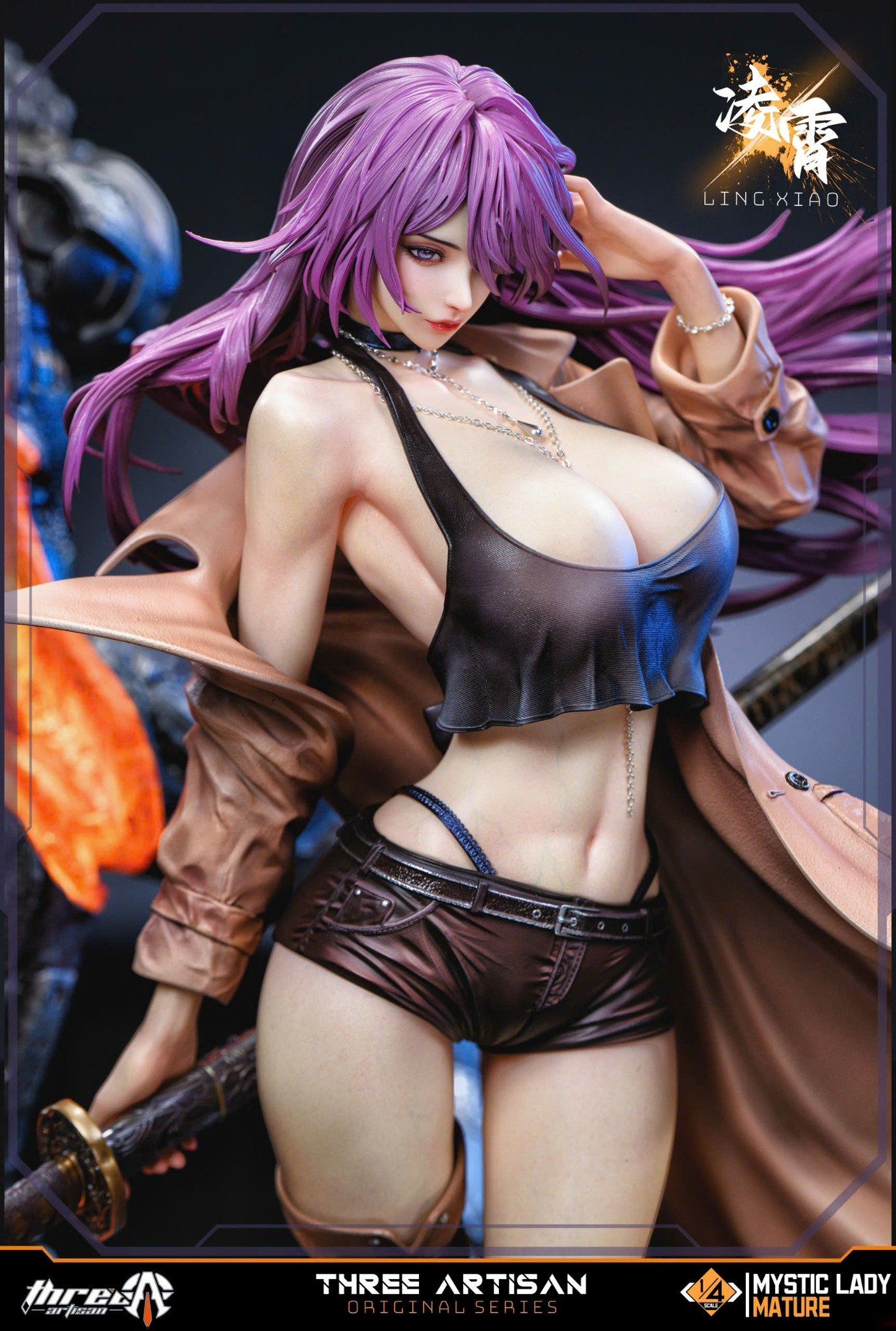  Ling Xiao - Mystic Lady - ThreeArtisan Studio ( licensed ) 