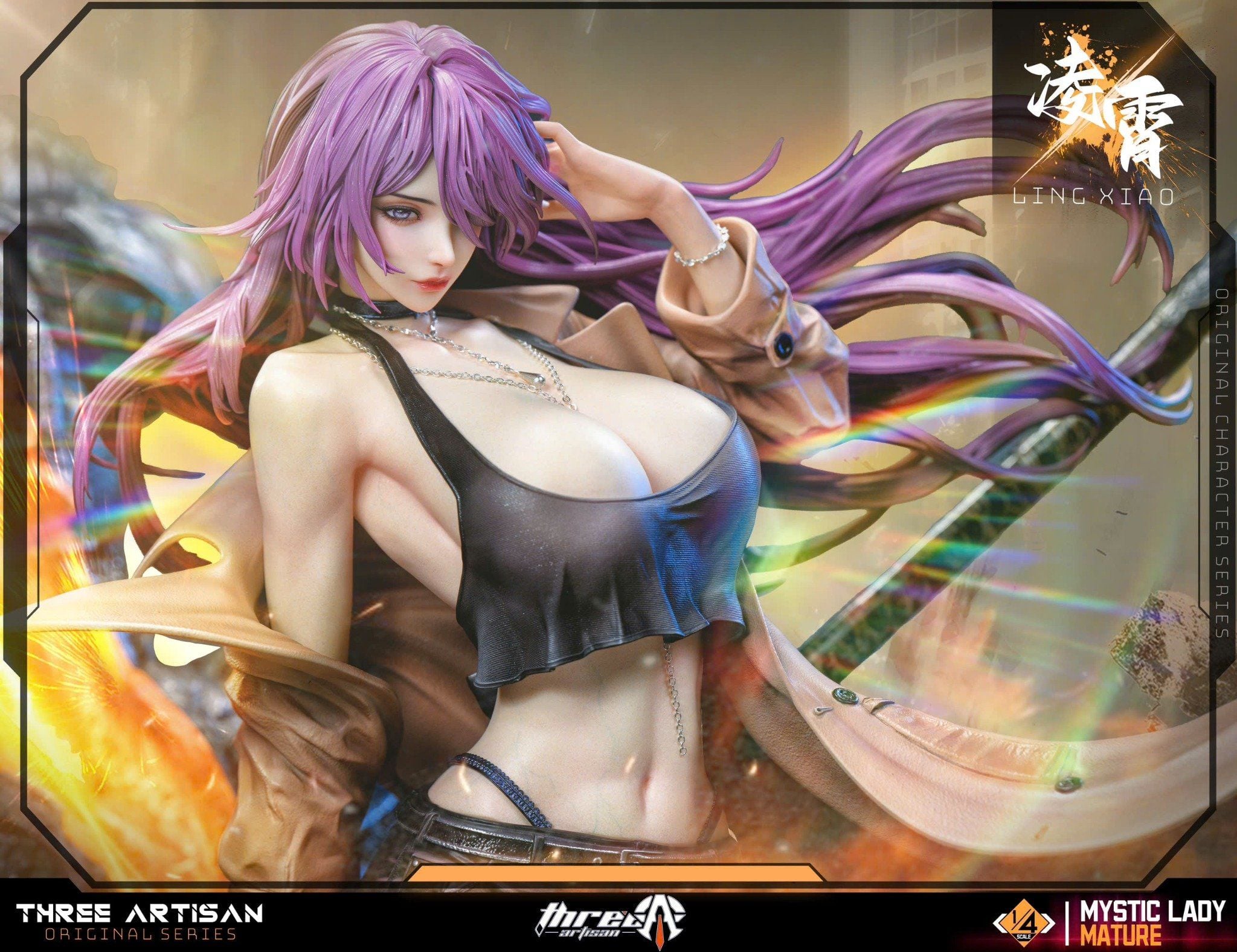  Ling Xiao - Mystic Lady - ThreeArtisan Studio ( licensed ) 