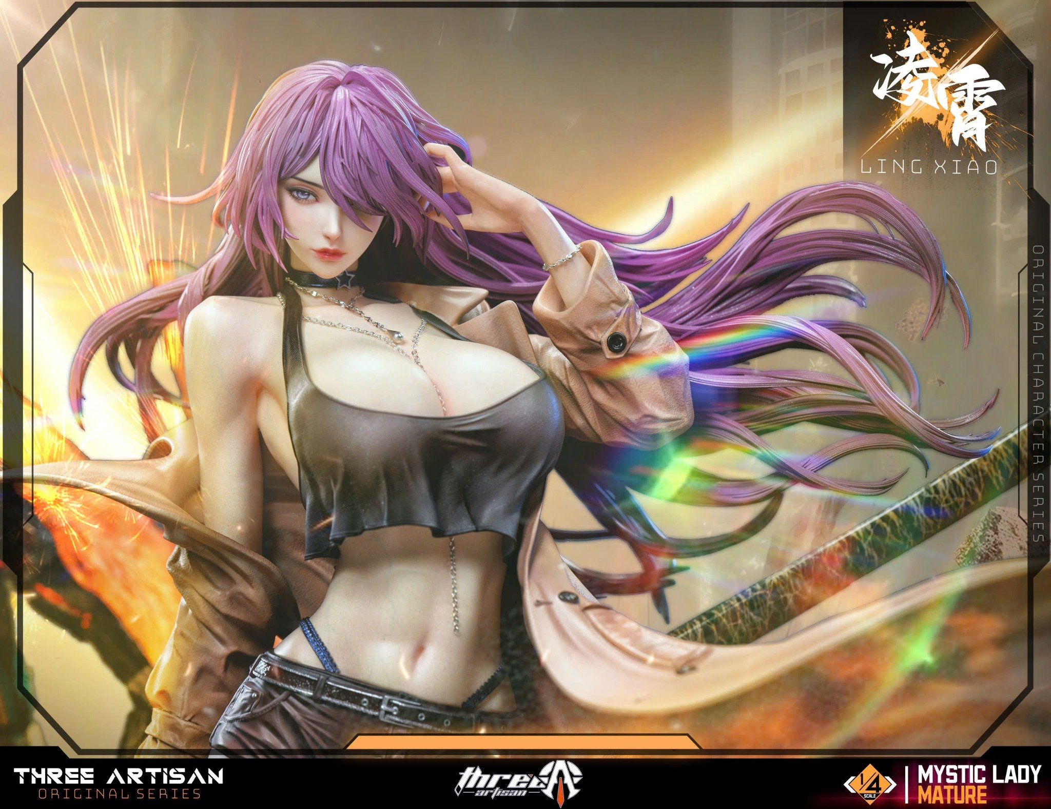  Ling Xiao - Mystic Lady - ThreeArtisan Studio ( licensed ) 