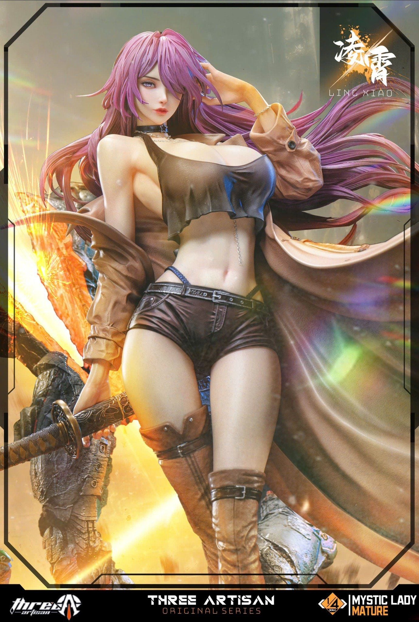  Ling Xiao - Mystic Lady - ThreeArtisan Studio ( licensed ) 