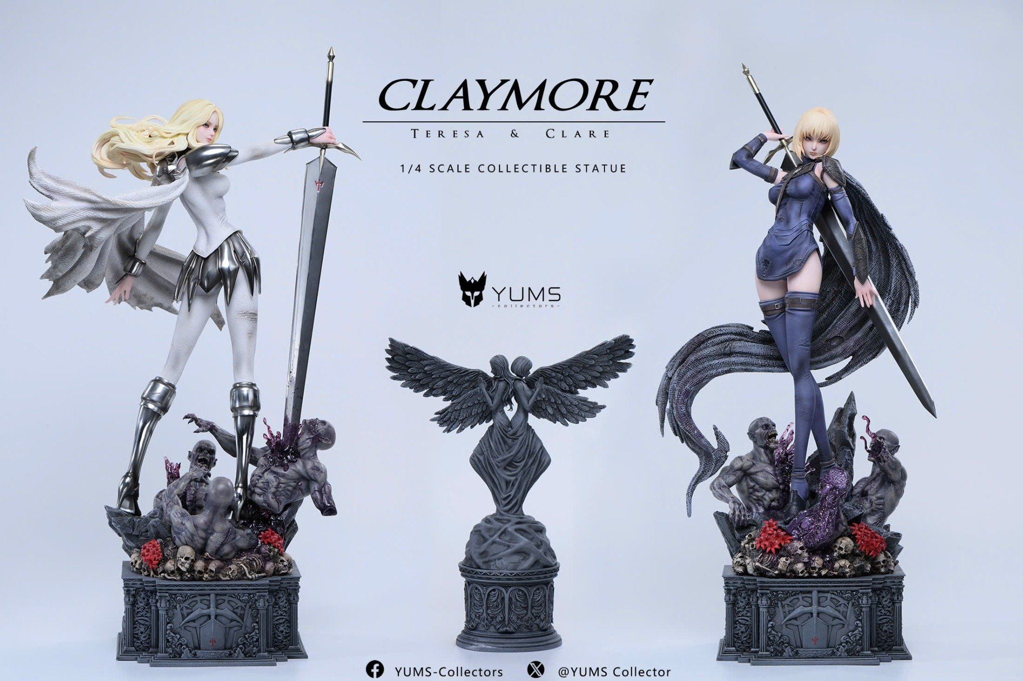  Teresa & Clare - Claymore - YUMS Collectors Studio 