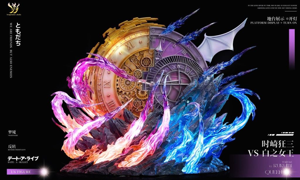  Tokisaki Kurumi vs White Queen - Date A Live - Imagination Studio studio 