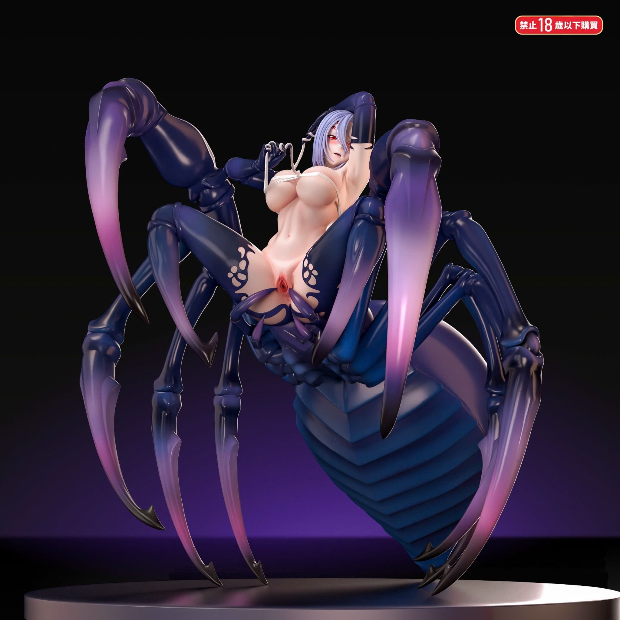  Rachnera Arachnera - Monster Musume R18 - Fish head Studio 