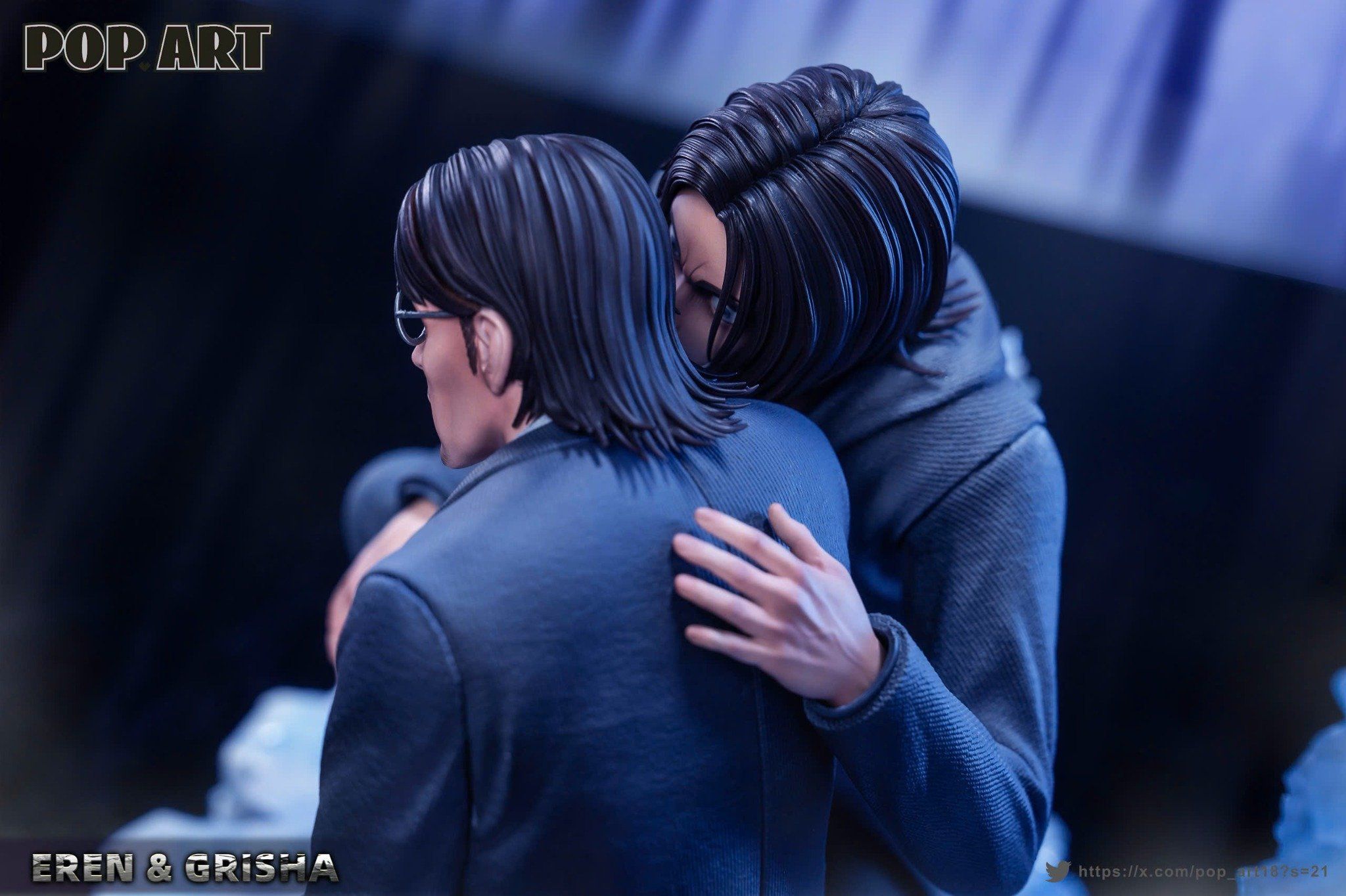  Eren X Grisha - Attack on Titan - POP.ART Studio 