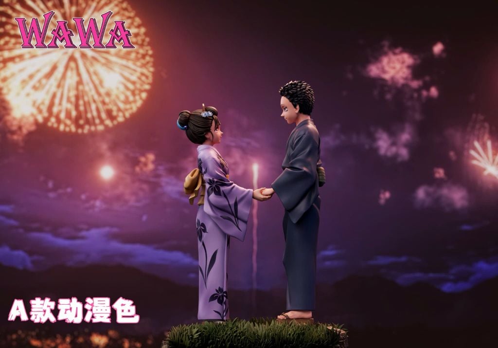  Akaza & Koyuki - Kimetsu no Yaiba - WaWa Studio 