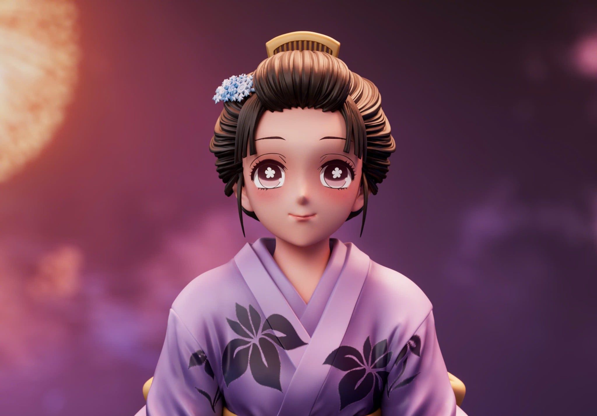  Akaza & Koyuki - Kimetsu no Yaiba - WaWa Studio 