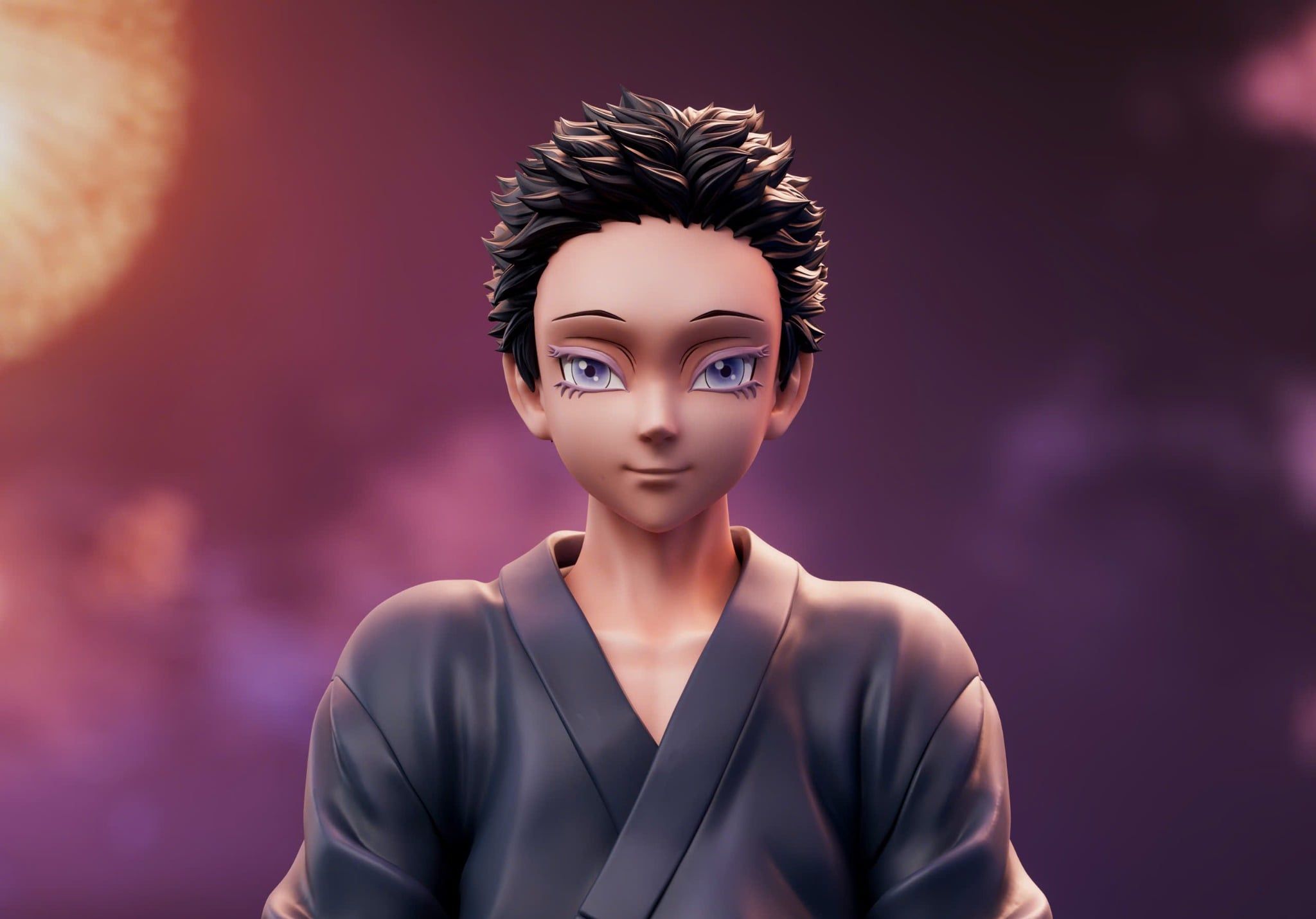  Akaza & Koyuki - Kimetsu no Yaiba - WaWa Studio 