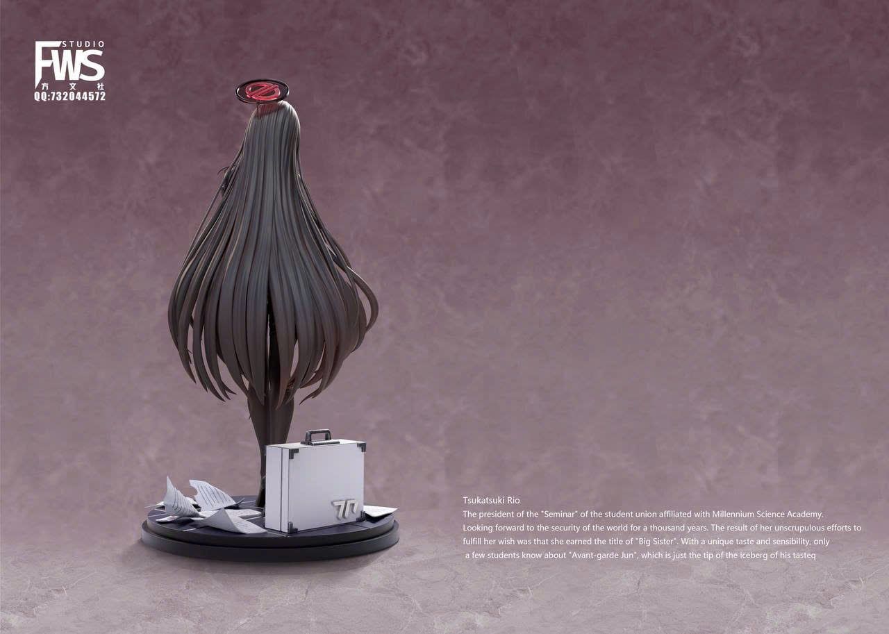  Tsukatsuki Rio - Blue Archive R18 - FWS Studio 