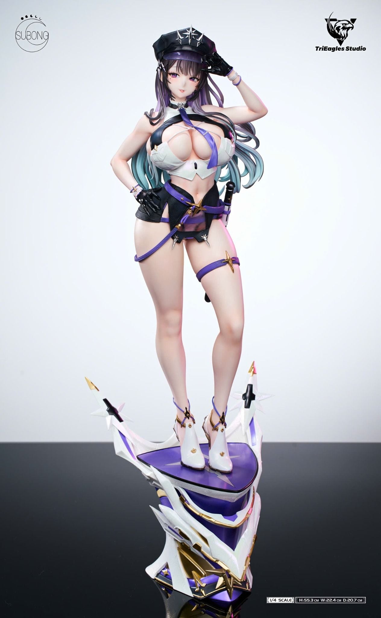  Space Police Xia illustration by SUBONG - Trieagle Studio ( licensed ) 