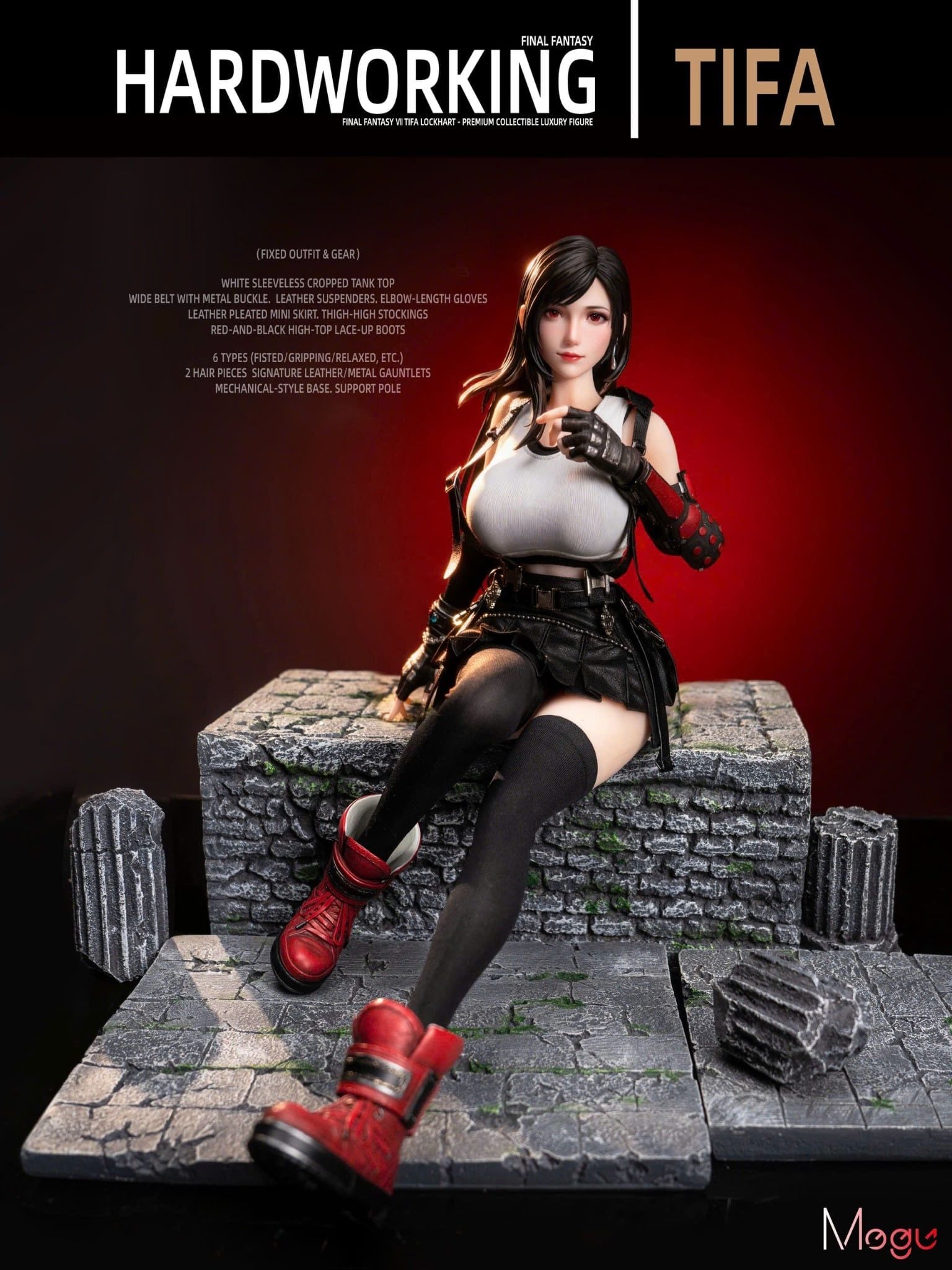  Tifa - Final Fantasy 7 - MoGu Studio 