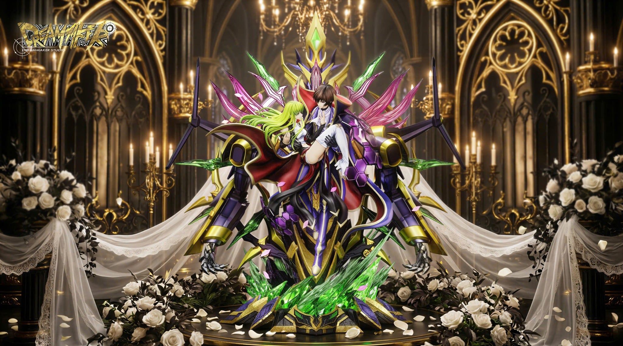  C.C & Lelouch Lamperouge - Code Geass: Lelouch of the Rebellion - Dream Maker Studio 