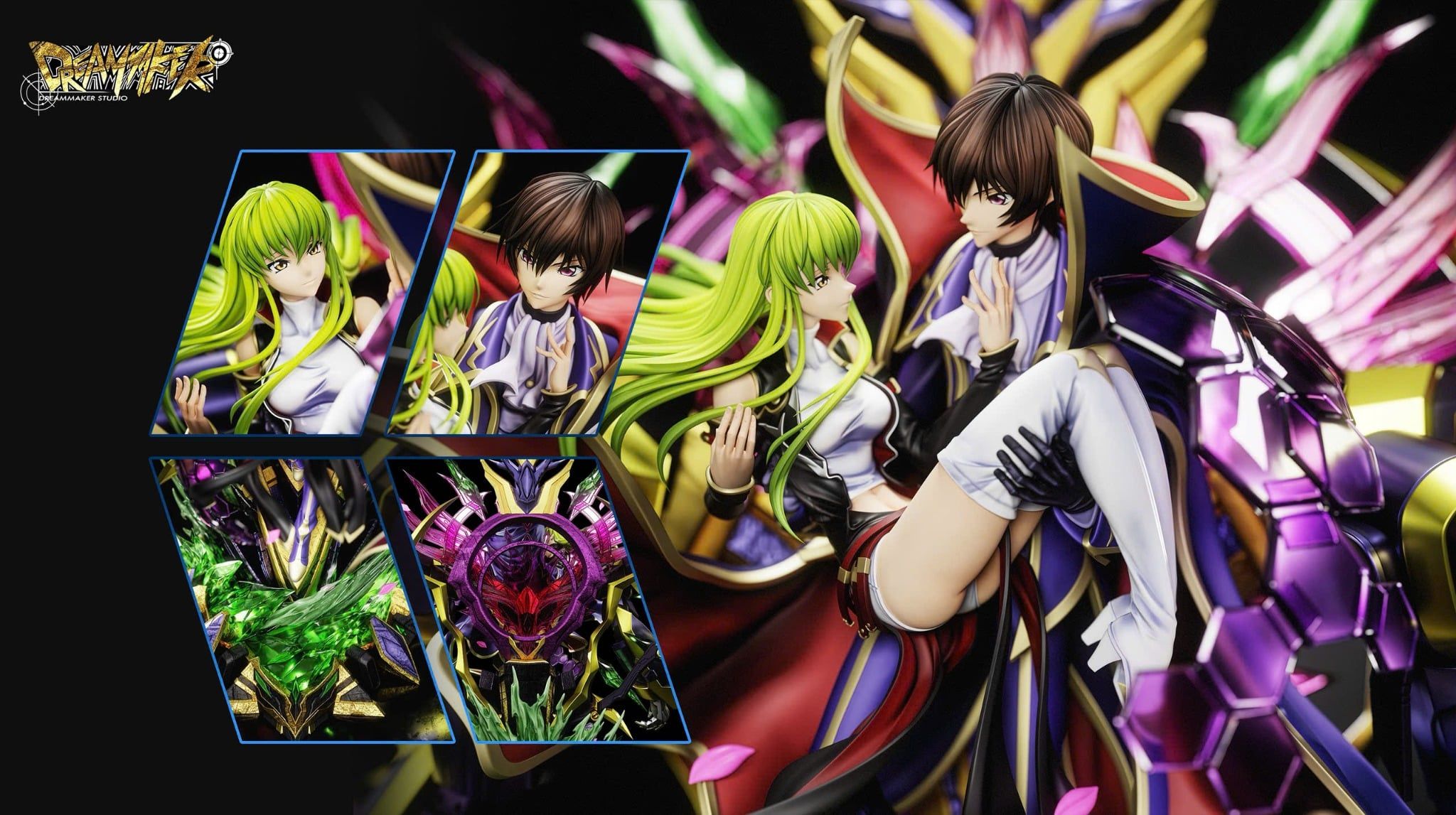  C.C & Lelouch Lamperouge - Code Geass: Lelouch of the Rebellion - Dream Maker Studio 