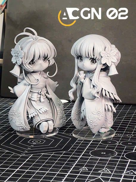  Sakura Kinomoto X Tomoyo Daidouji - Cardcaptor Sakura - ACGN 02 Studio 