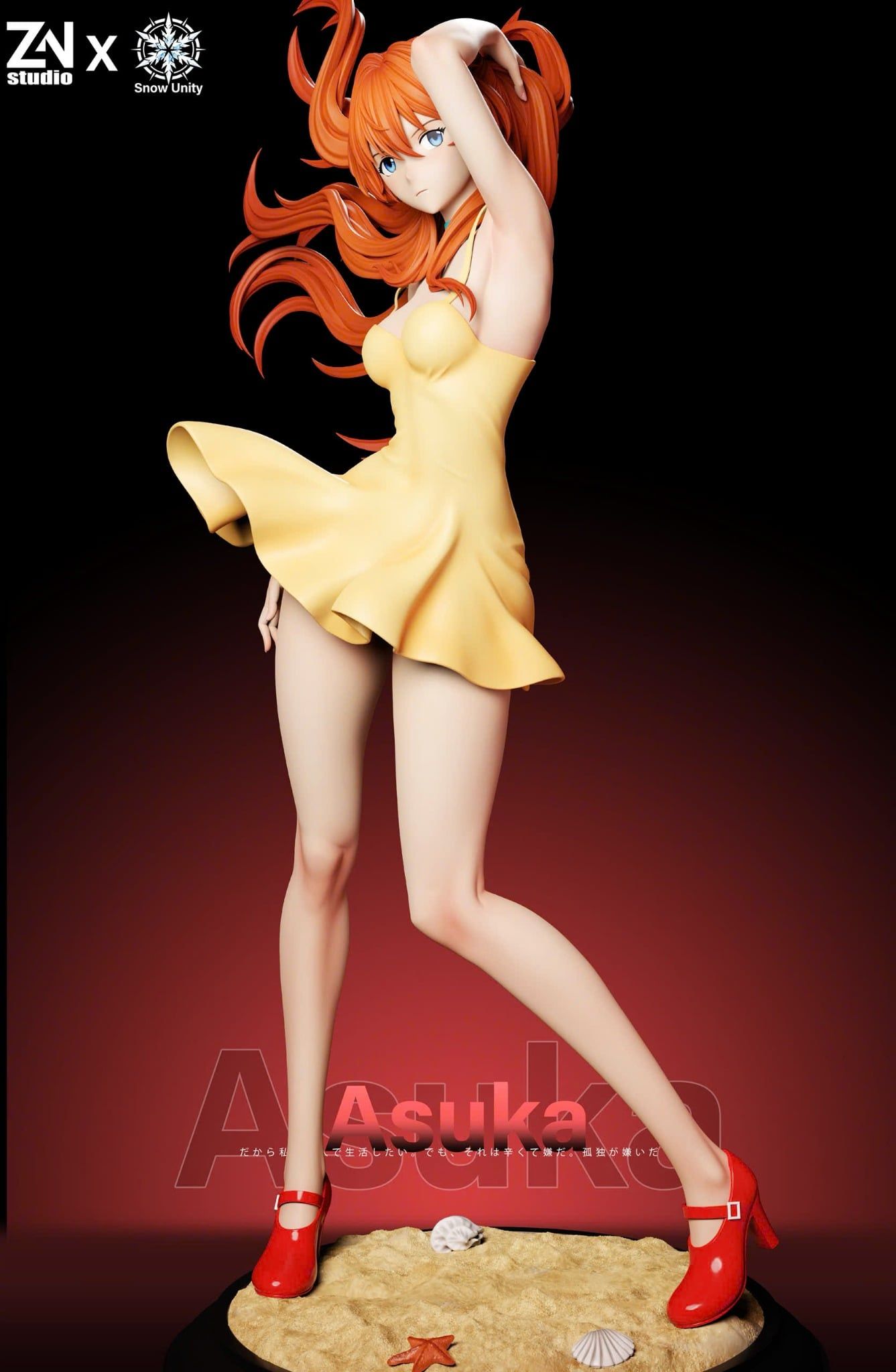  Asuka - Evangelion - Snow unity Studio×ZN Studio 