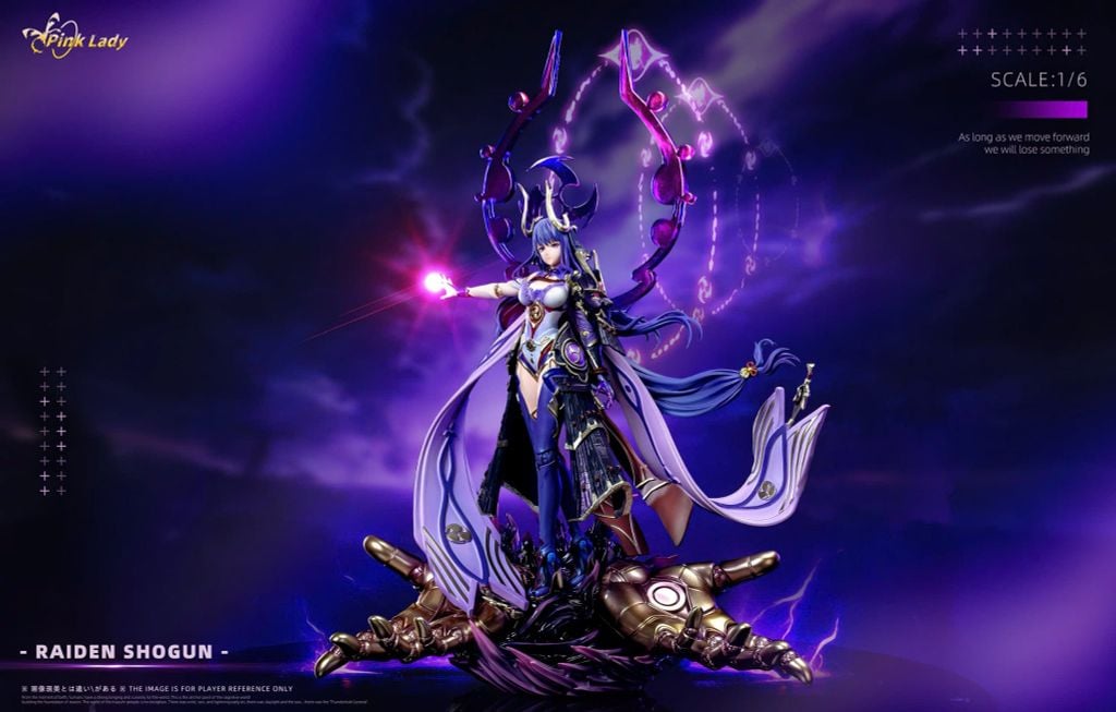  Raiden Shogun boss mode - Genshin Impact - Pink Lady Studio 