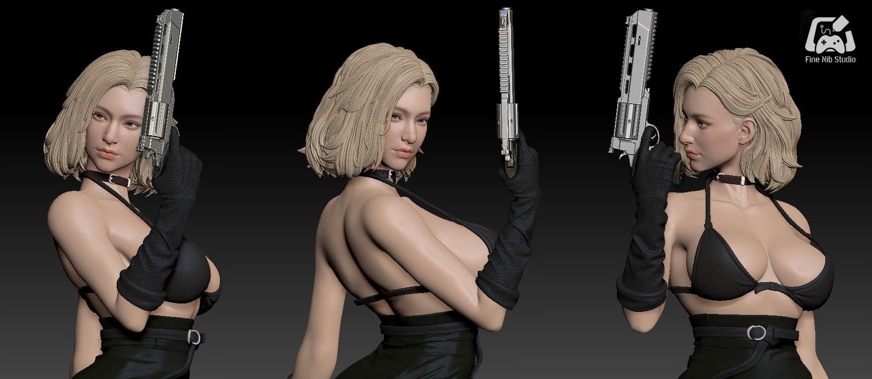  Grace & Sherry - Resident Evil: Requiem - Fine Nib Studio 