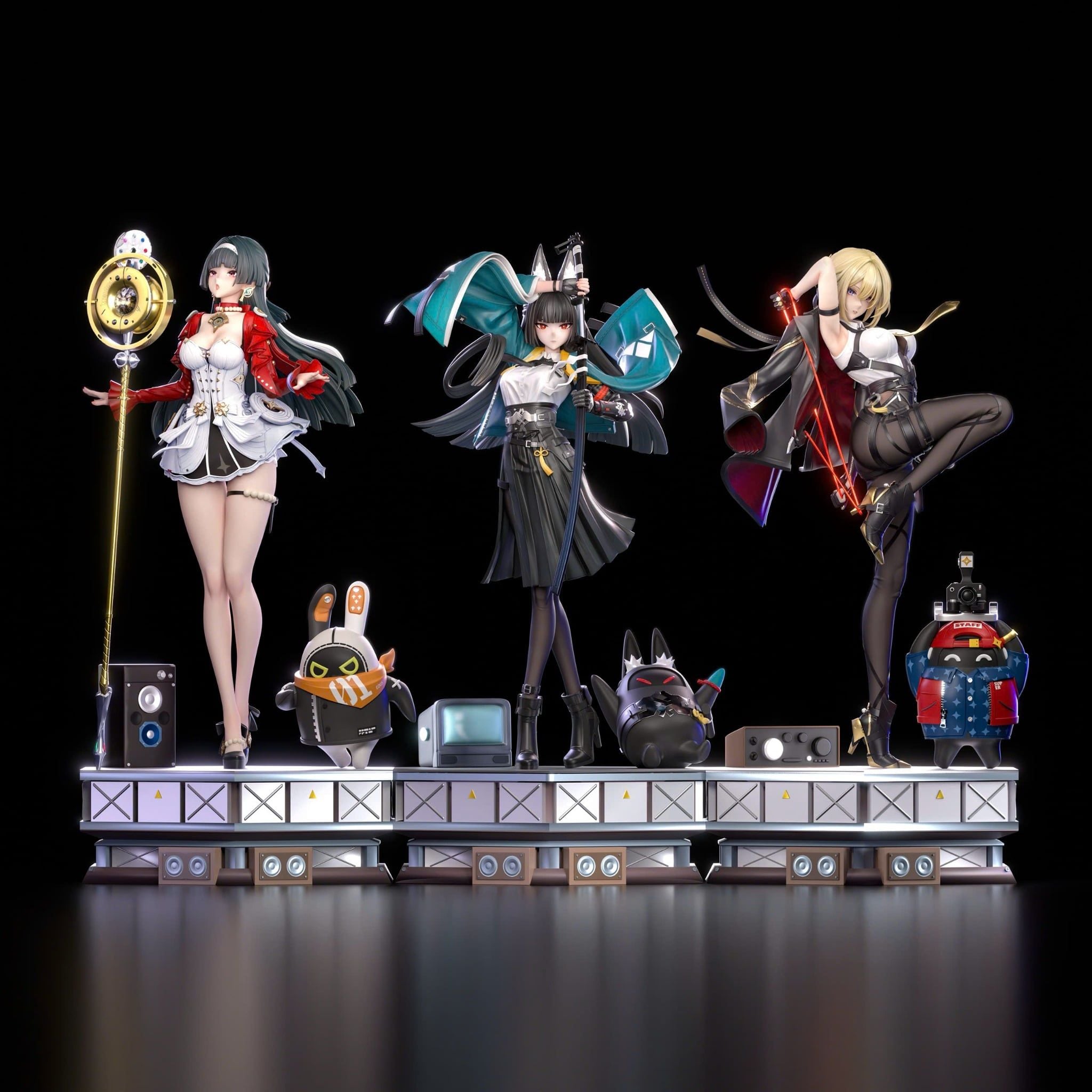  Astra Yao & Hoshimi Miyabi & Evelyn Chevalier - Zenless Zone Zero - Hakimi Studio 