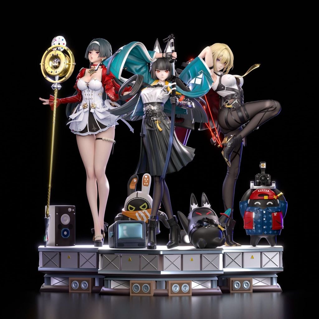  Astra Yao & Hoshimi Miyabi & Evelyn Chevalier - Zenless Zone Zero - Hakimi Studio 