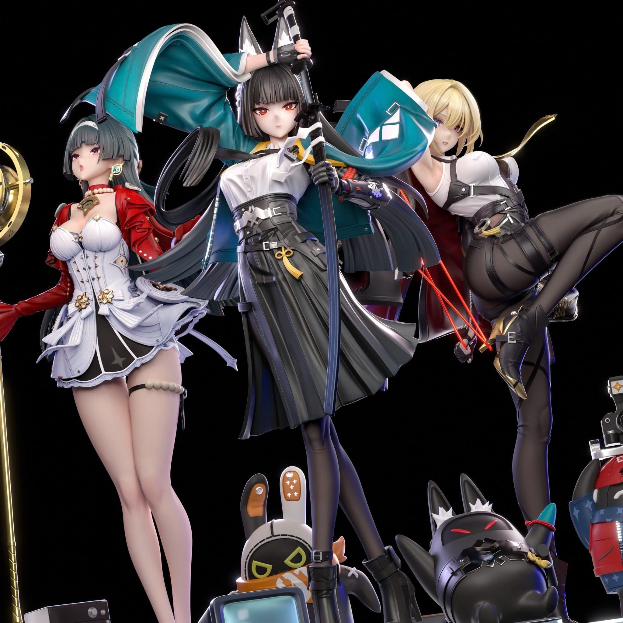  Astra Yao & Hoshimi Miyabi & Evelyn Chevalier - Zenless Zone Zero - Hakimi Studio 