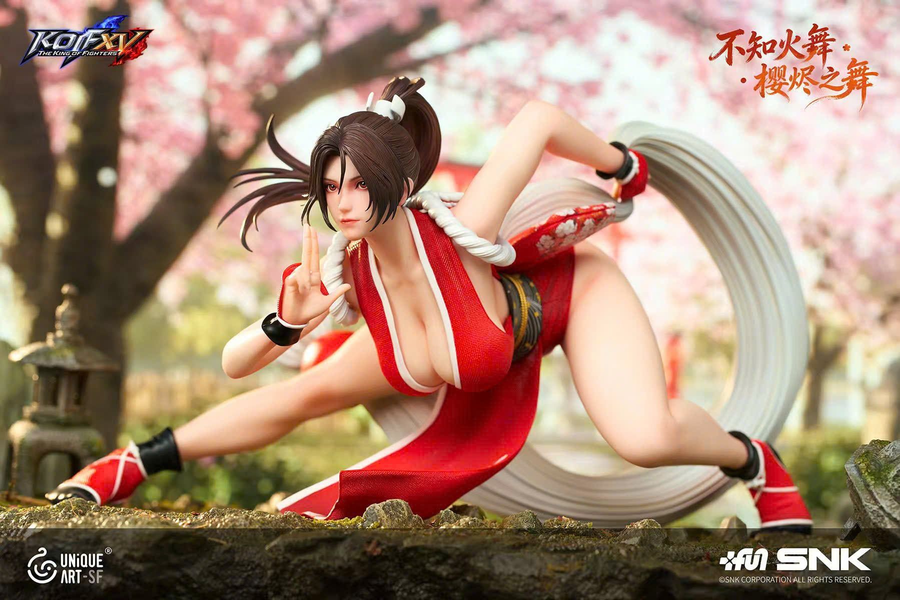  Mai Shiranui - Street Fighter - Unique Art Studio ( licensed ) 