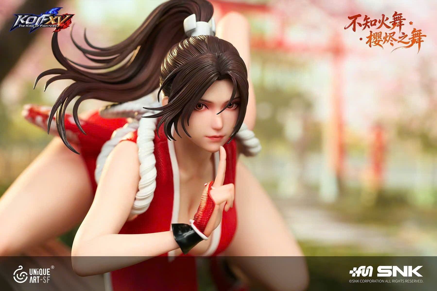  Mai Shiranui - Street Fighter - Unique Art Studio ( licensed ) 