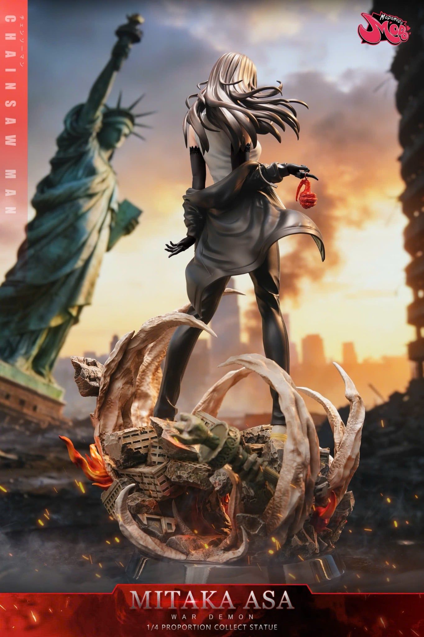  Asa Mitaka & Yoru - Chainsaw man - Modomodo Studio 