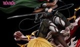  Mikasa vs Annie - Attack on Titan - WaWa Studio 