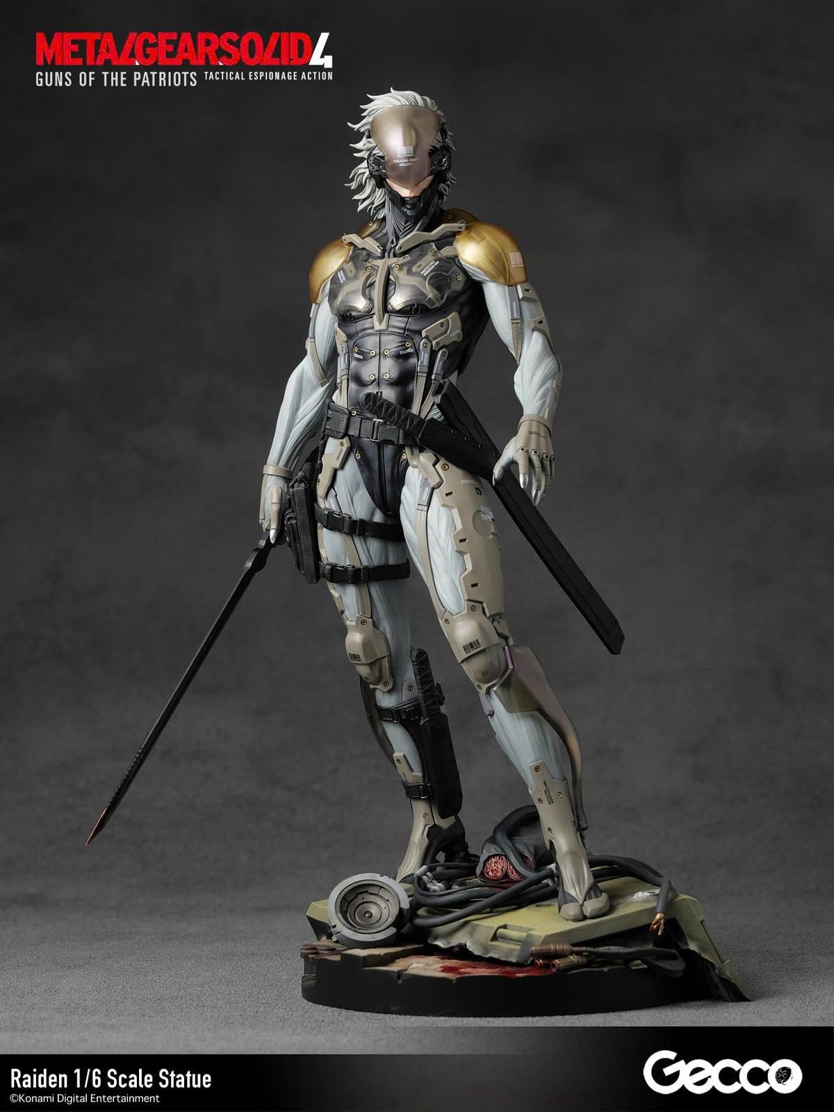  Raiden - METAL GEAR SOLID 4 - Gecco ( licensed ) 