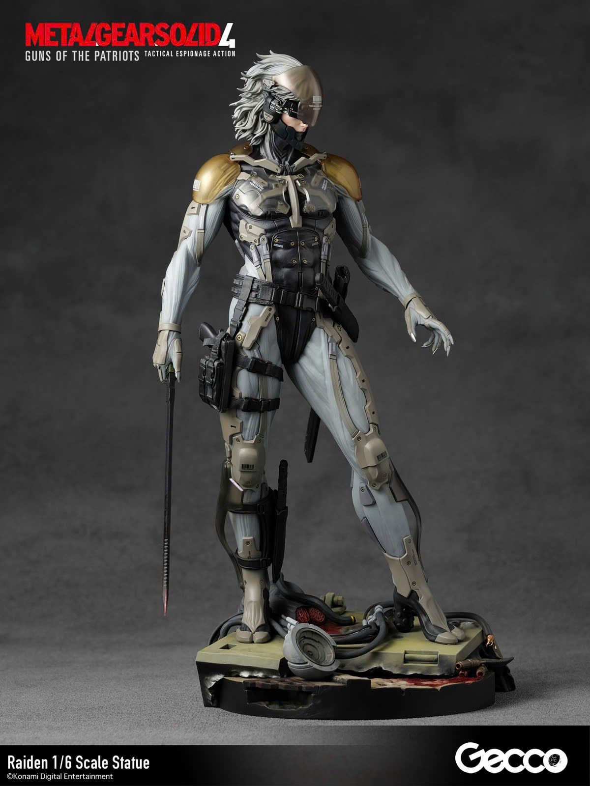  Raiden - METAL GEAR SOLID 4 - Gecco ( licensed ) 
