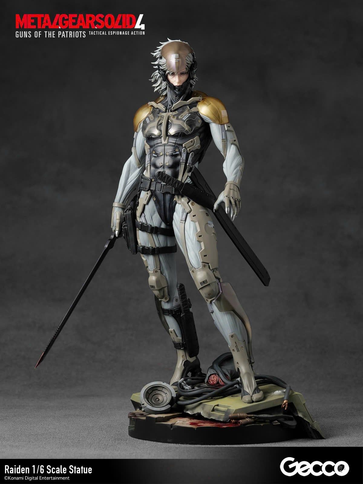  Raiden - METAL GEAR SOLID 4 - Gecco ( licensed ) 