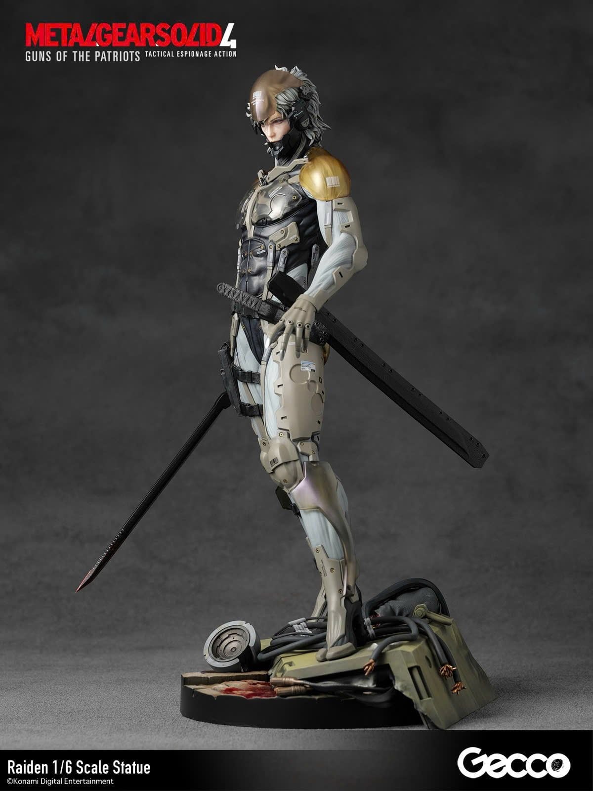  Raiden - METAL GEAR SOLID 4 - Gecco ( licensed ) 
