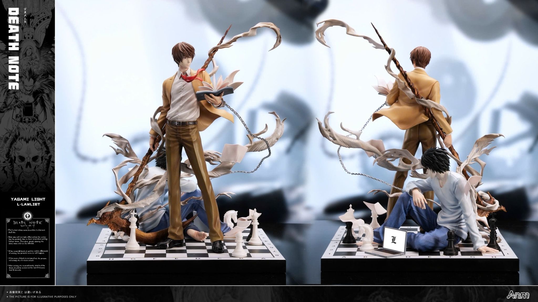  Light Yagami & L Lawliet - Death Note - Anm Studio 