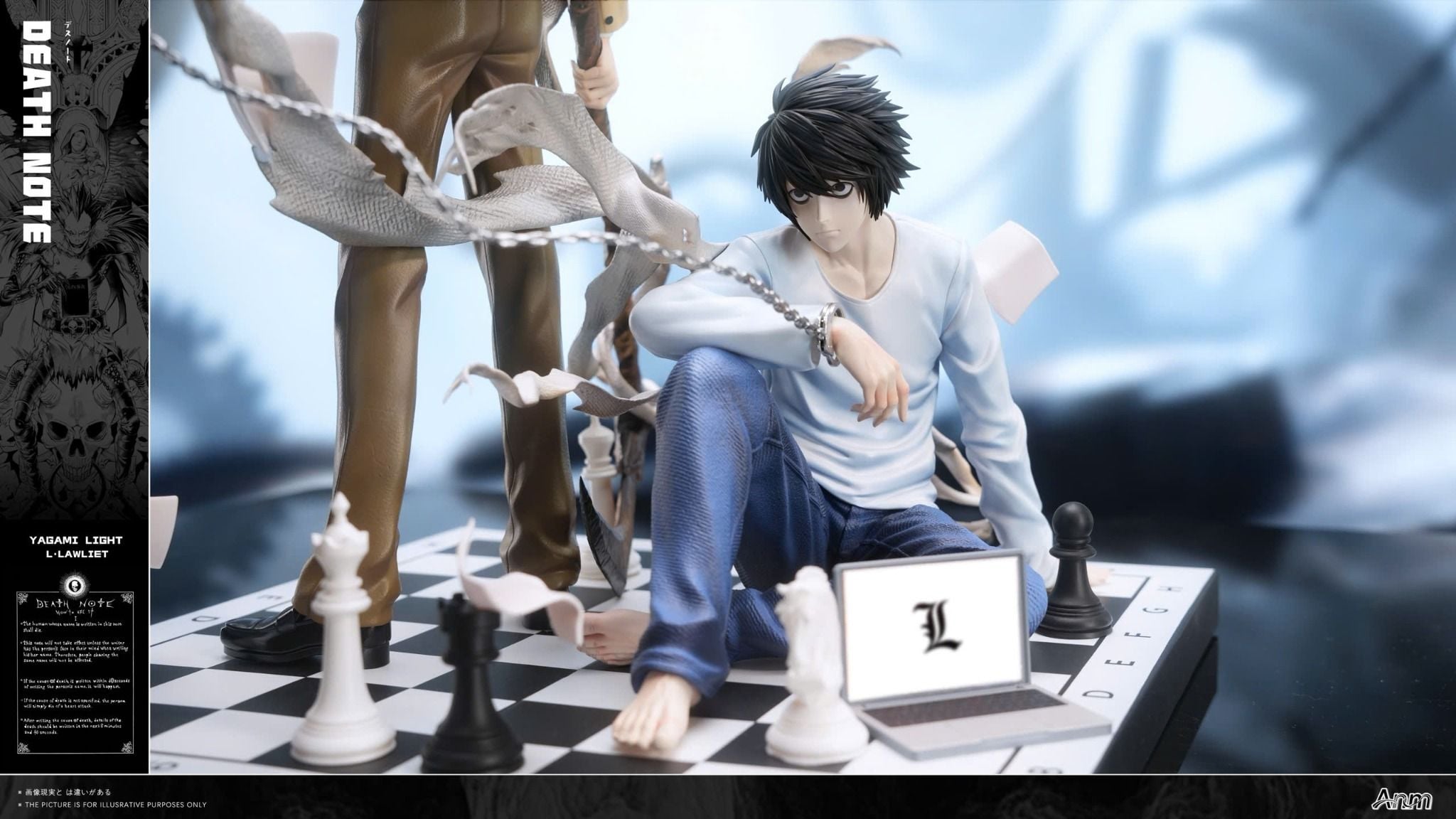  Light Yagami & L Lawliet - Death Note - Anm Studio 