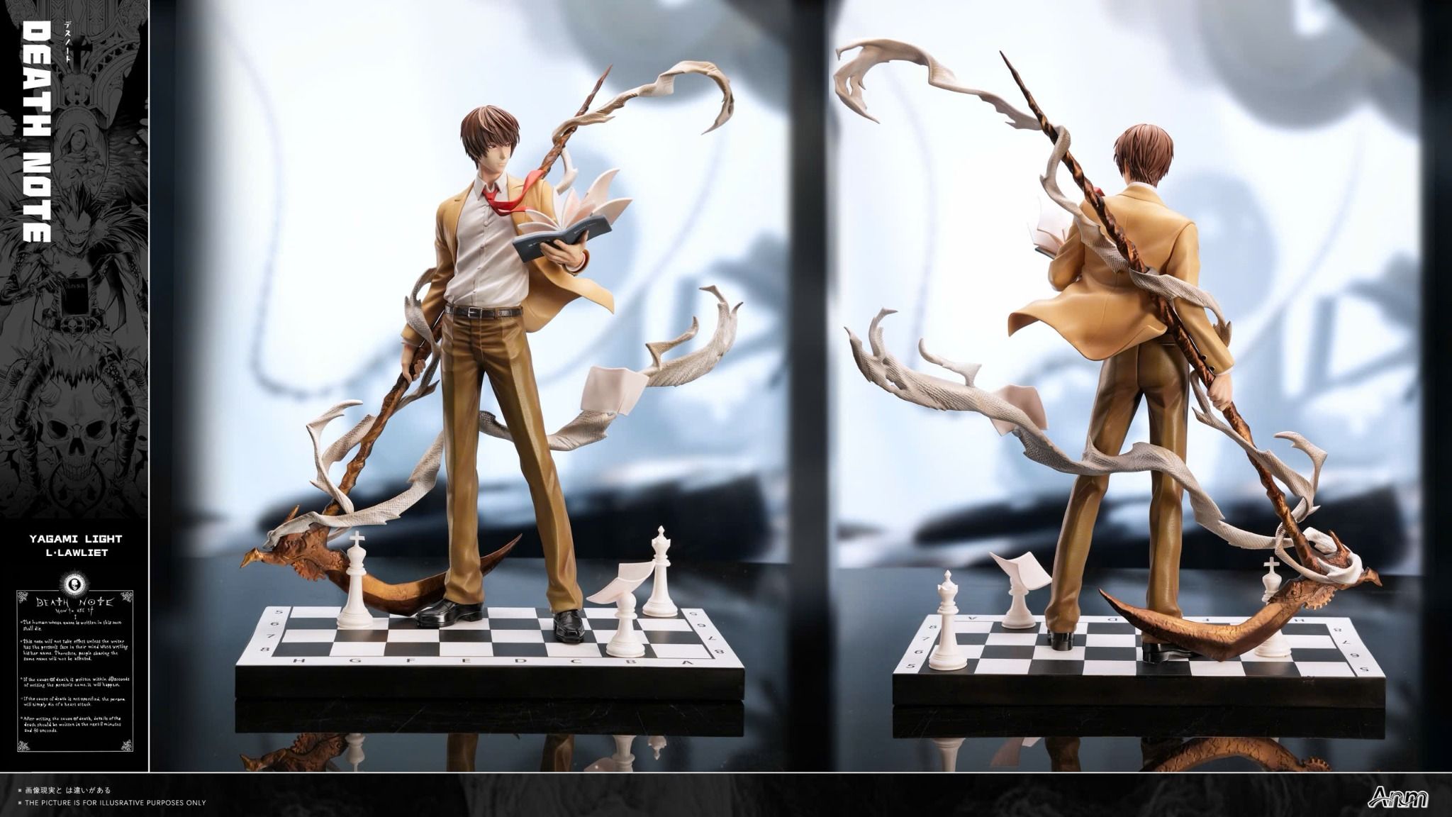  Light Yagami & L Lawliet - Death Note - Anm Studio 