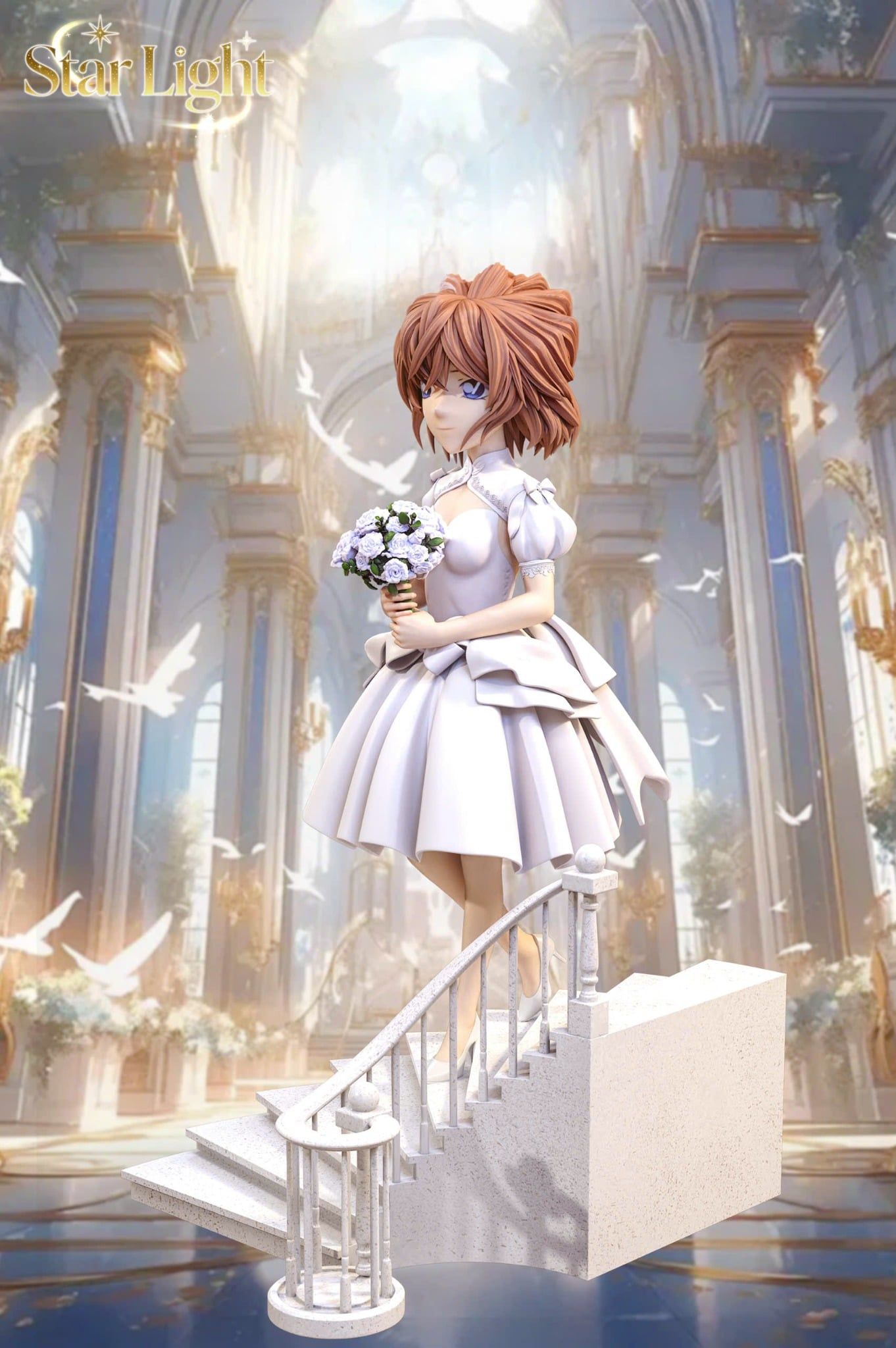  Haibara Ai wedding - Detective Conan - Star Light Studio 