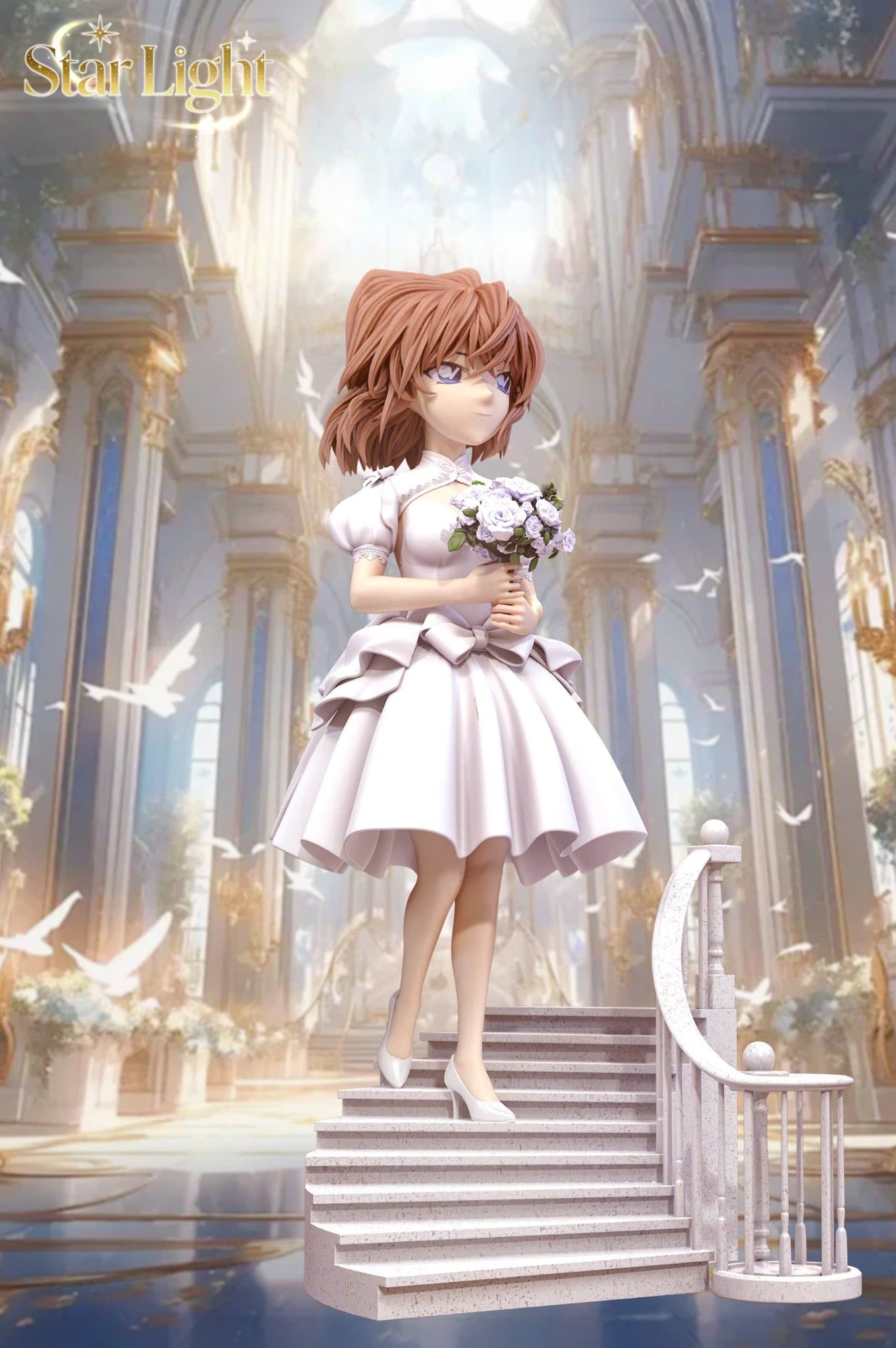  Haibara Ai wedding - Detective Conan - Star Light Studio 