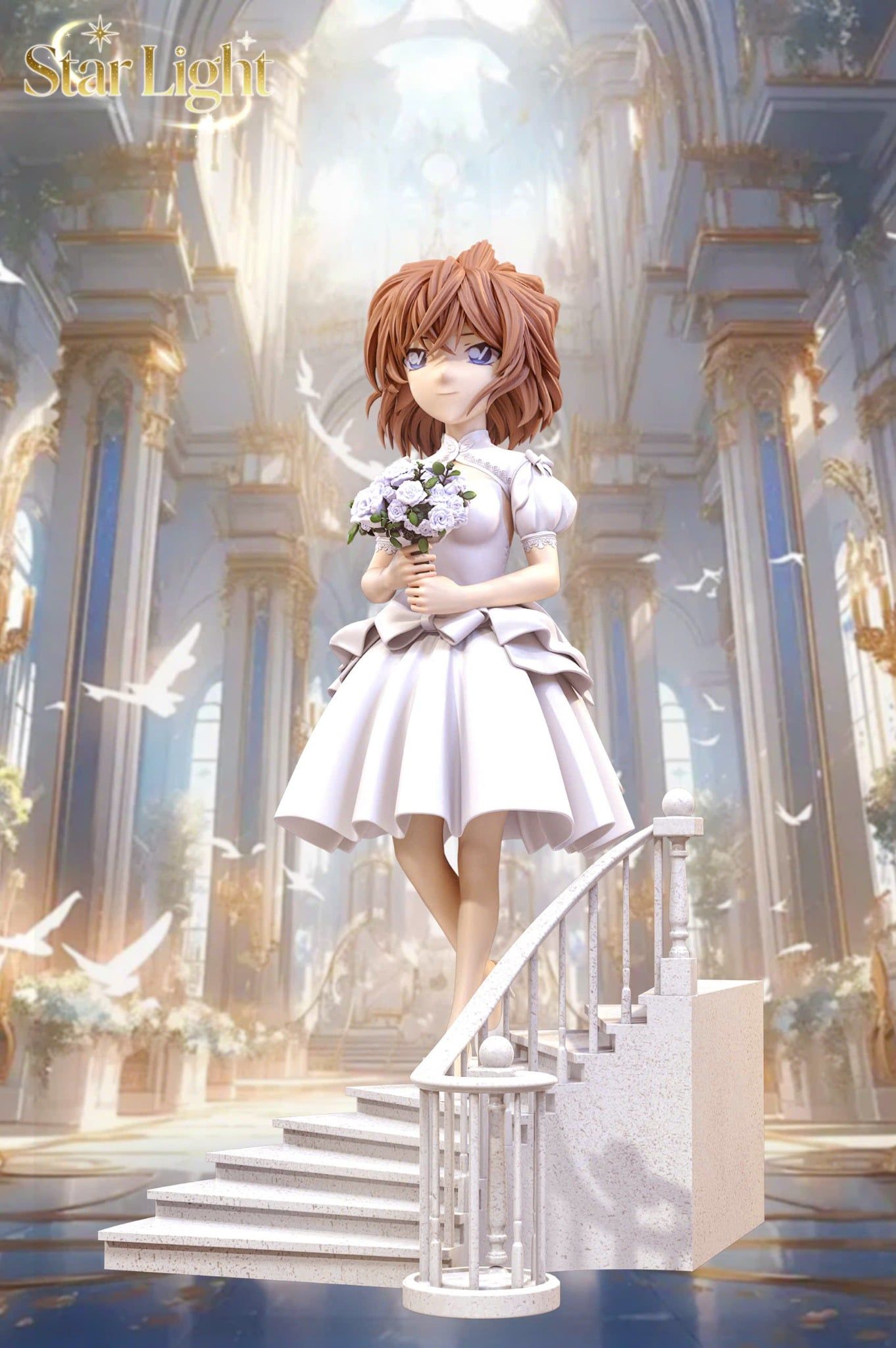  Haibara Ai wedding - Detective Conan - Star Light Studio 