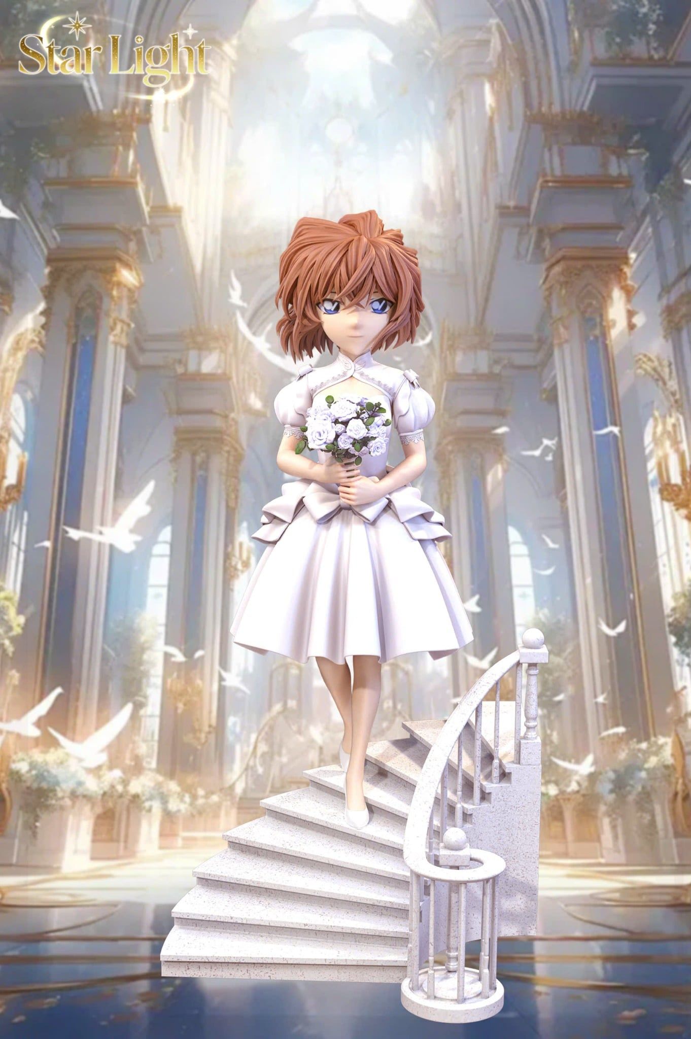  Haibara Ai wedding - Detective Conan - Star Light Studio 