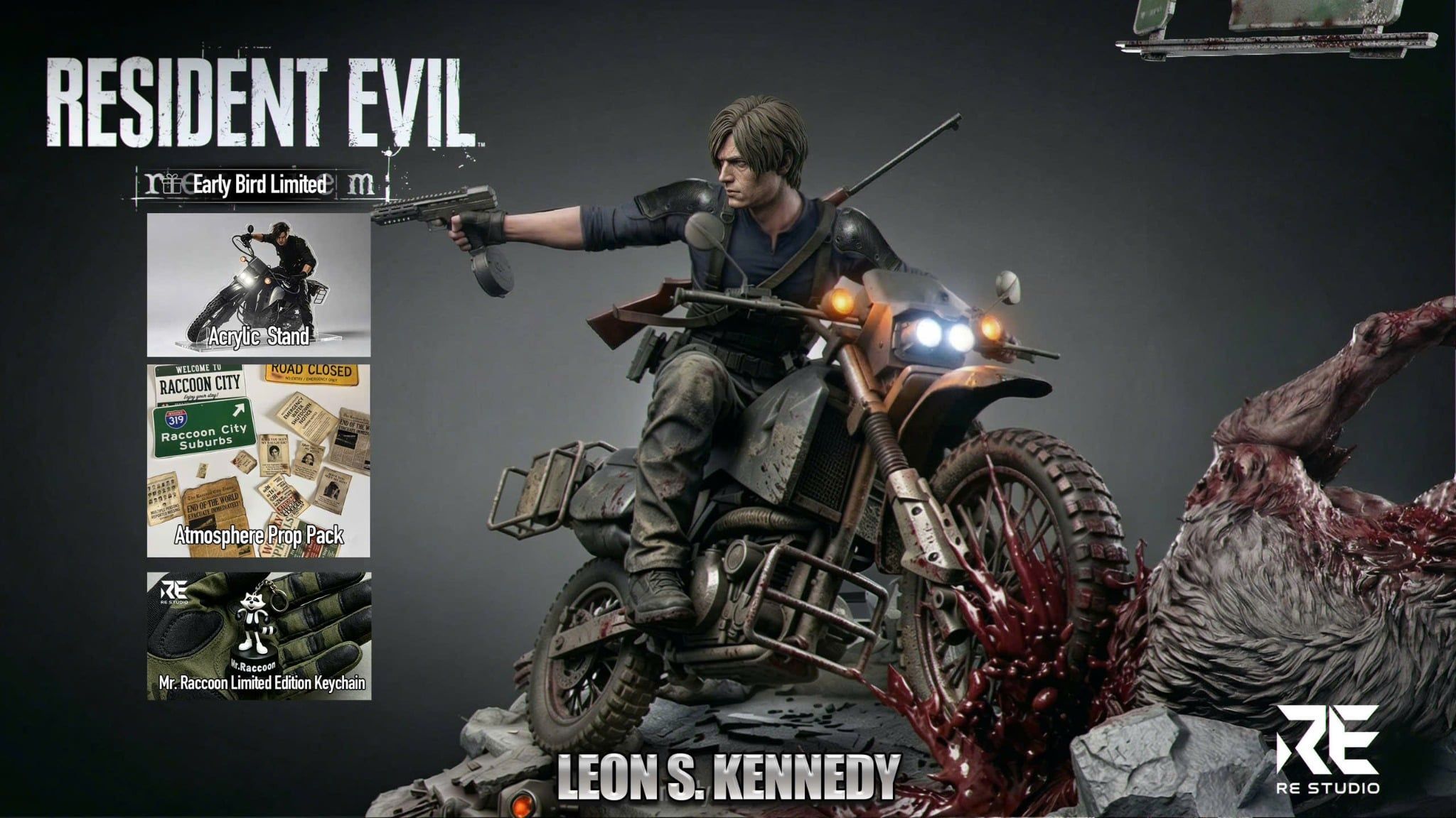  Leon Scott Kennedy - Resident Evil: Requiem - RE Studio 