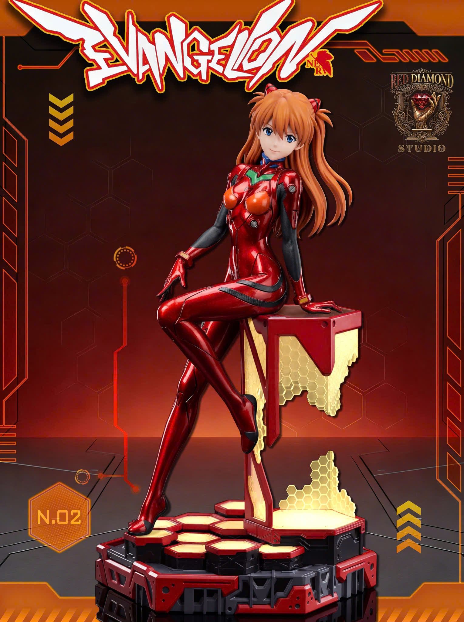  Asuka - Evangelion - Red Diamand Studio 