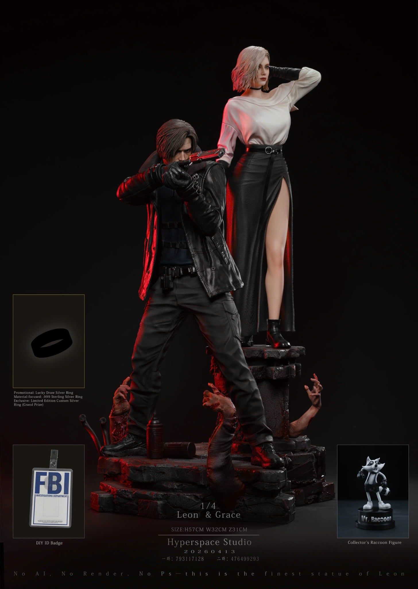 Leon Scott Kennedy & Grace Ashcroft - Resident Evil: Requiem - Hyperspace Studio 