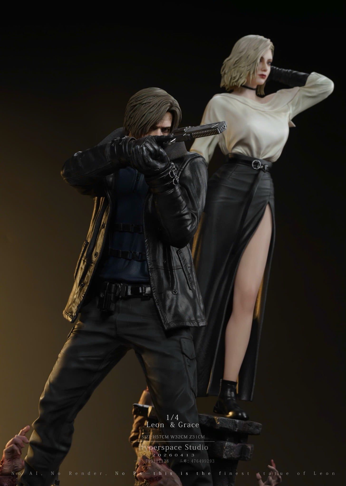  Leon Scott Kennedy & Grace Ashcroft - Resident Evil: Requiem - Hyperspace Studio 