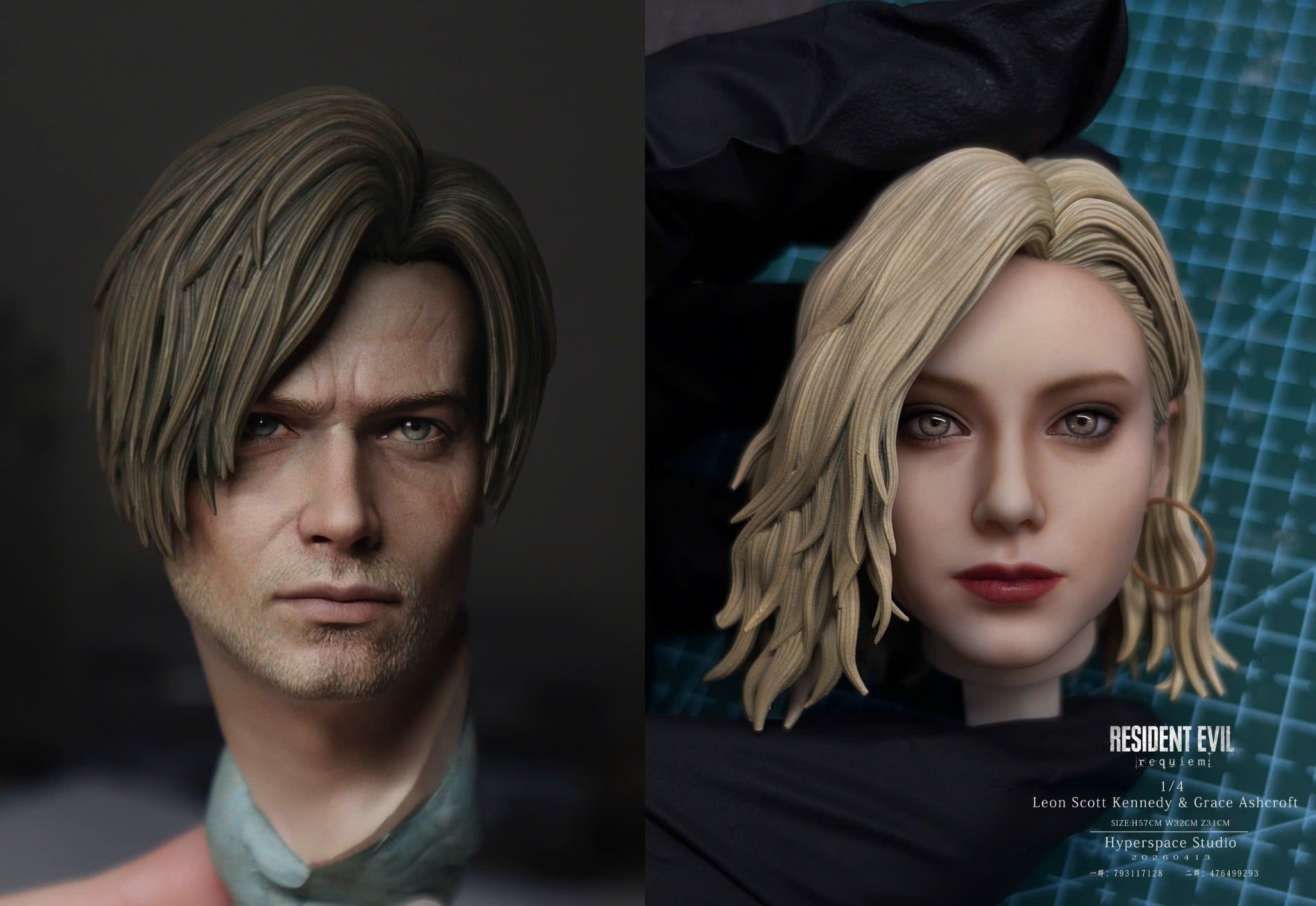  Leon Scott Kennedy & Grace Ashcroft - Resident Evil: Requiem - Hyperspace Studio 
