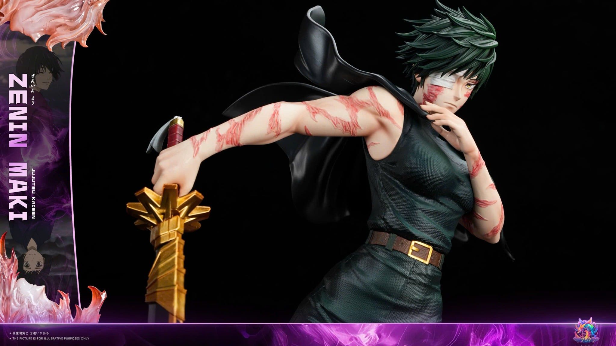  Maki - Jujutsu Kaisen - YQY Studio 
