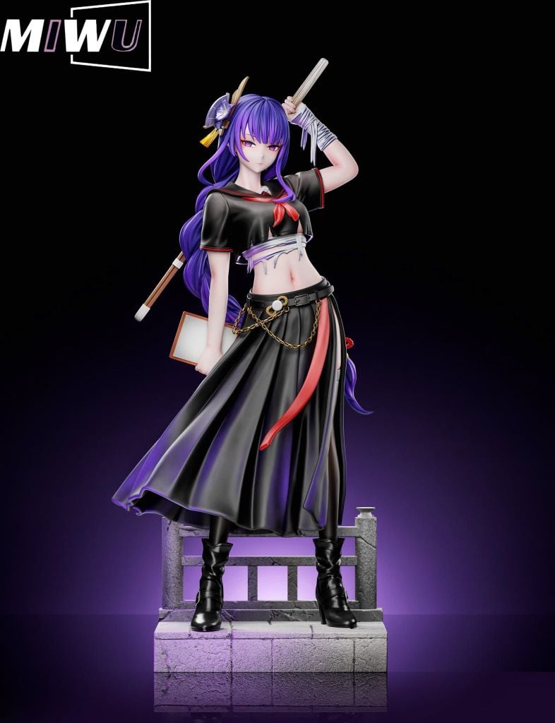  Raiden Shogun & Yae Miko - Honkai Star Rail - Miwu Studio 